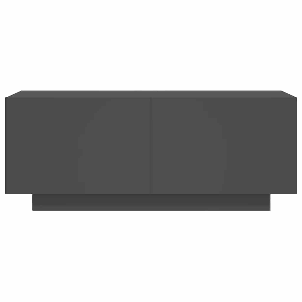 Mobile Porta TV Grigio 100x35x40 cm in Legno Multistrato