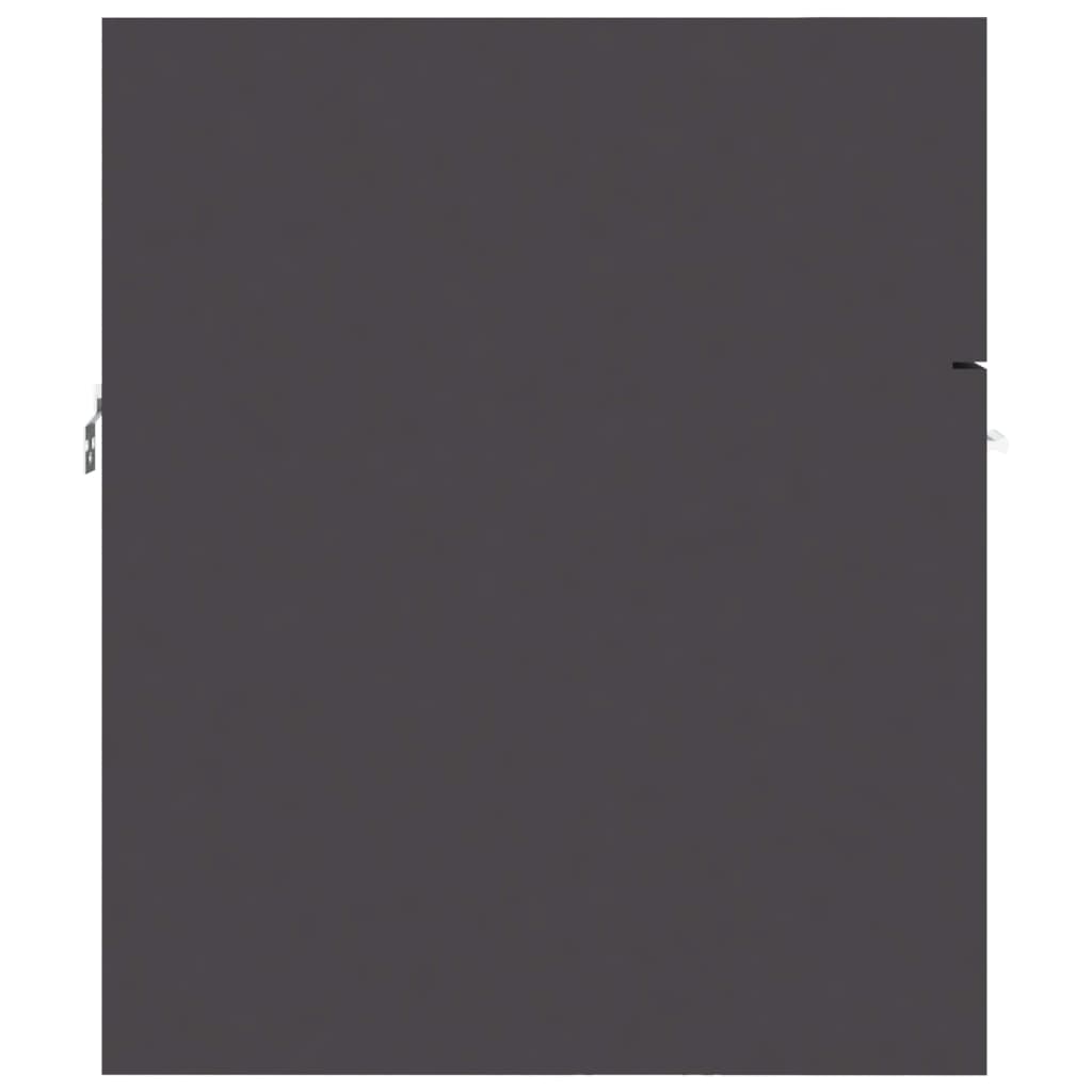 Mobile Sottolavabo Grigio 41x38,5x46 cm in Legno Multistrato