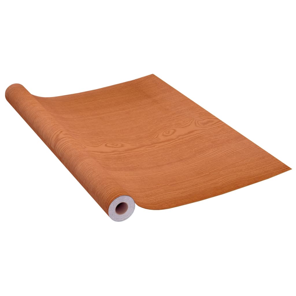 Pellicole Autoadesive Mobili 2 pz Rovere Chiaro 500x90 cm PVC