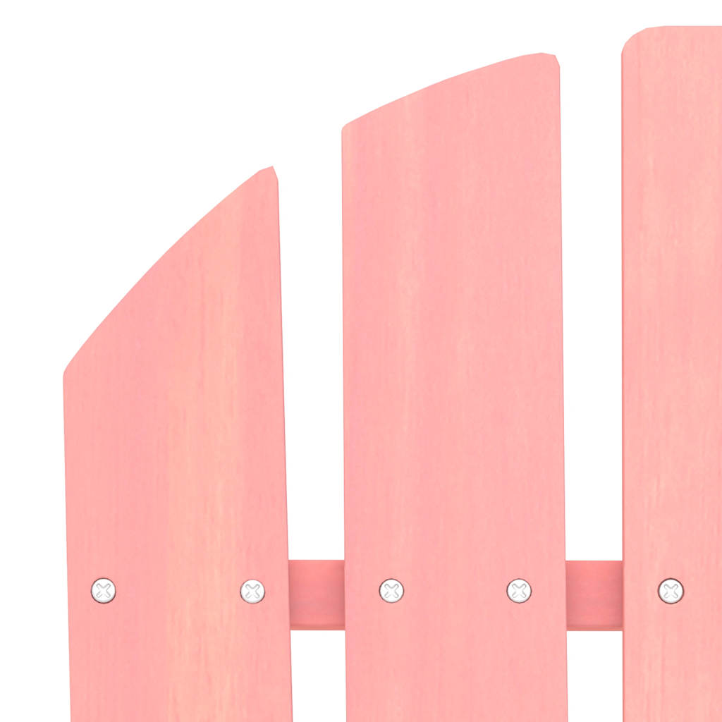 Sedia Giardino Adirondack in Legno Massello di Abete Rosa