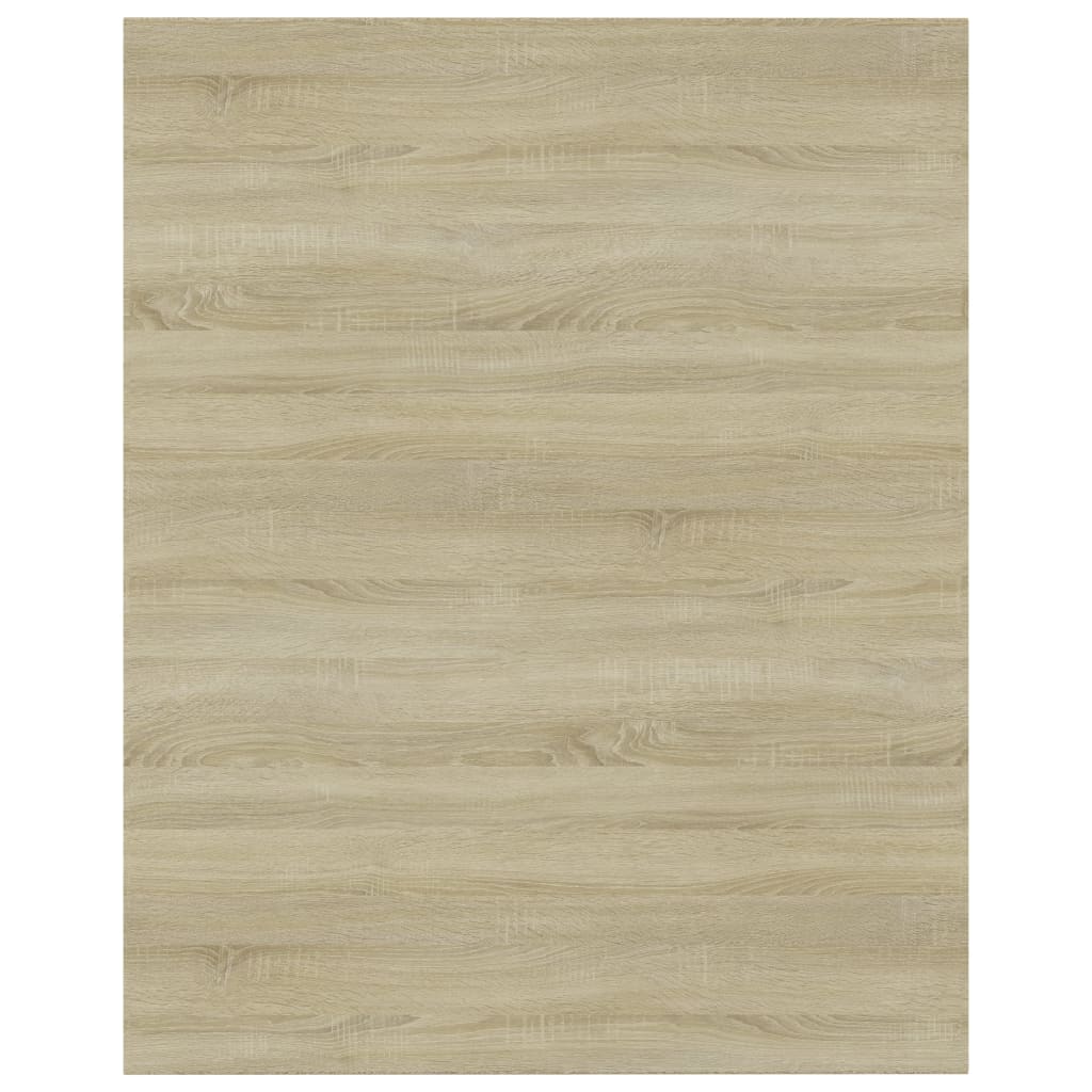 Ripiani per Libreria 4pz Rovere Sonoma 40x50x1,5cm Multistrato