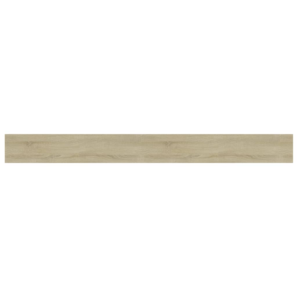Ripiani per Libreria 8pz Rovere Sonoma 100x10x1,5cm Multistrato