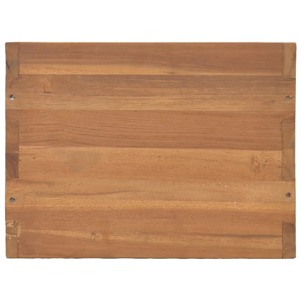 Comodino 40x30x40 cm in Legno Massello di Teak
