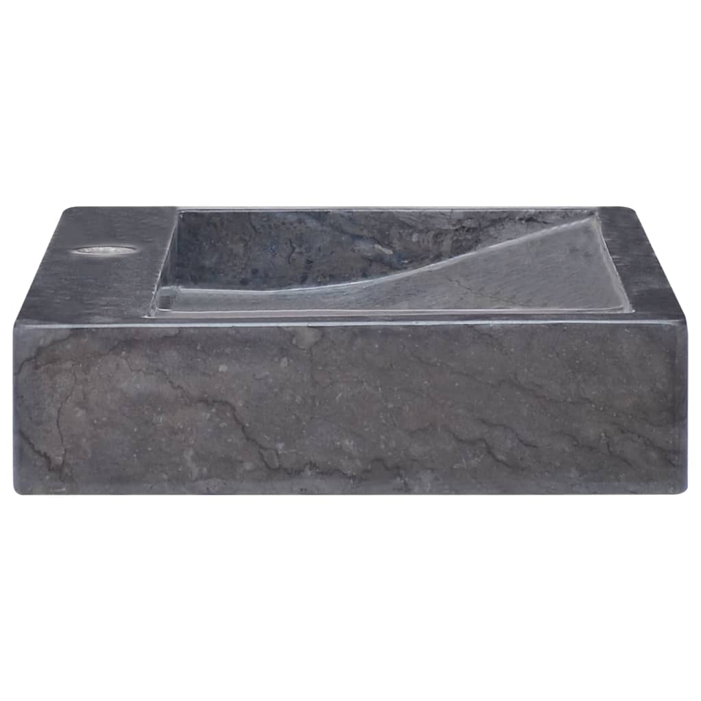 Lavandino Nero 58x39x10 cm in Marmo