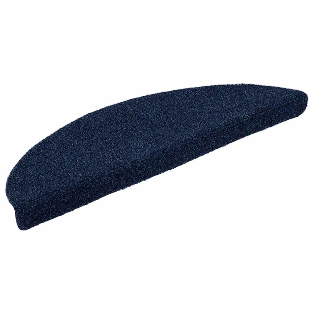 Tappetini Adesivi per Scale 5 pz Navy 56x17x3 cm Agugliati