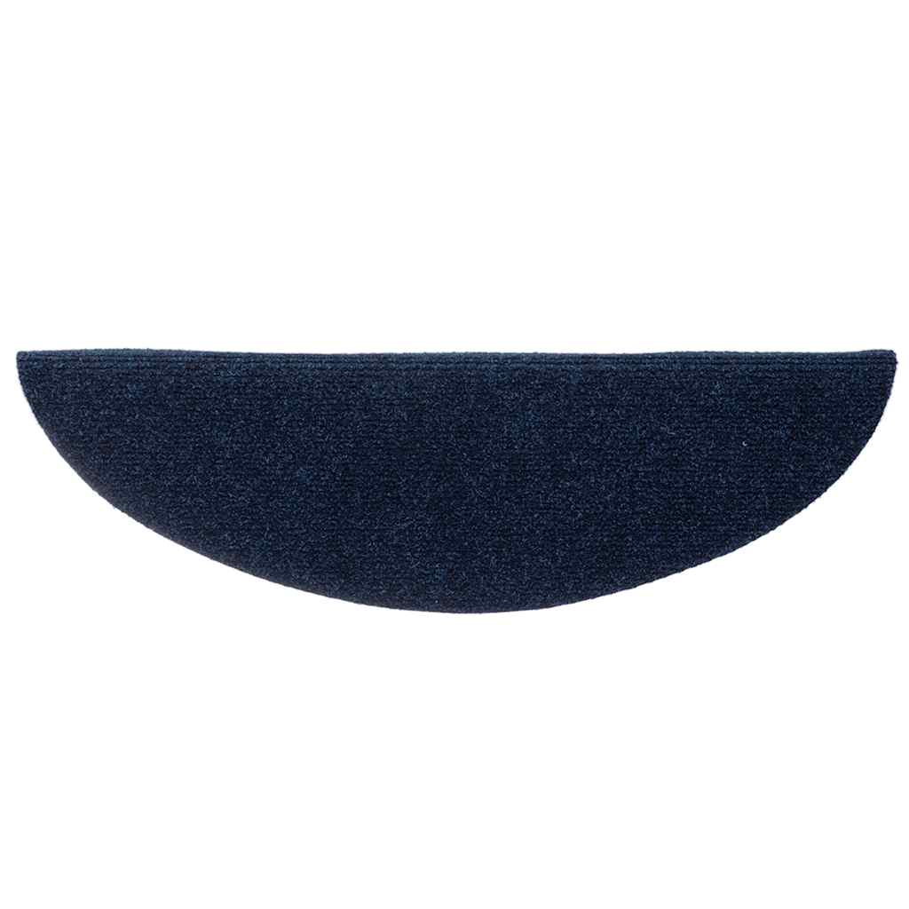 Tappetini Adesivi per Scale 5 pz Navy 56x17x3 cm Agugliati