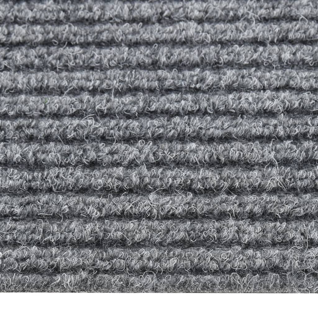 Tappeto Corsia Acchiappa Polvere 100x500 cm Grigio