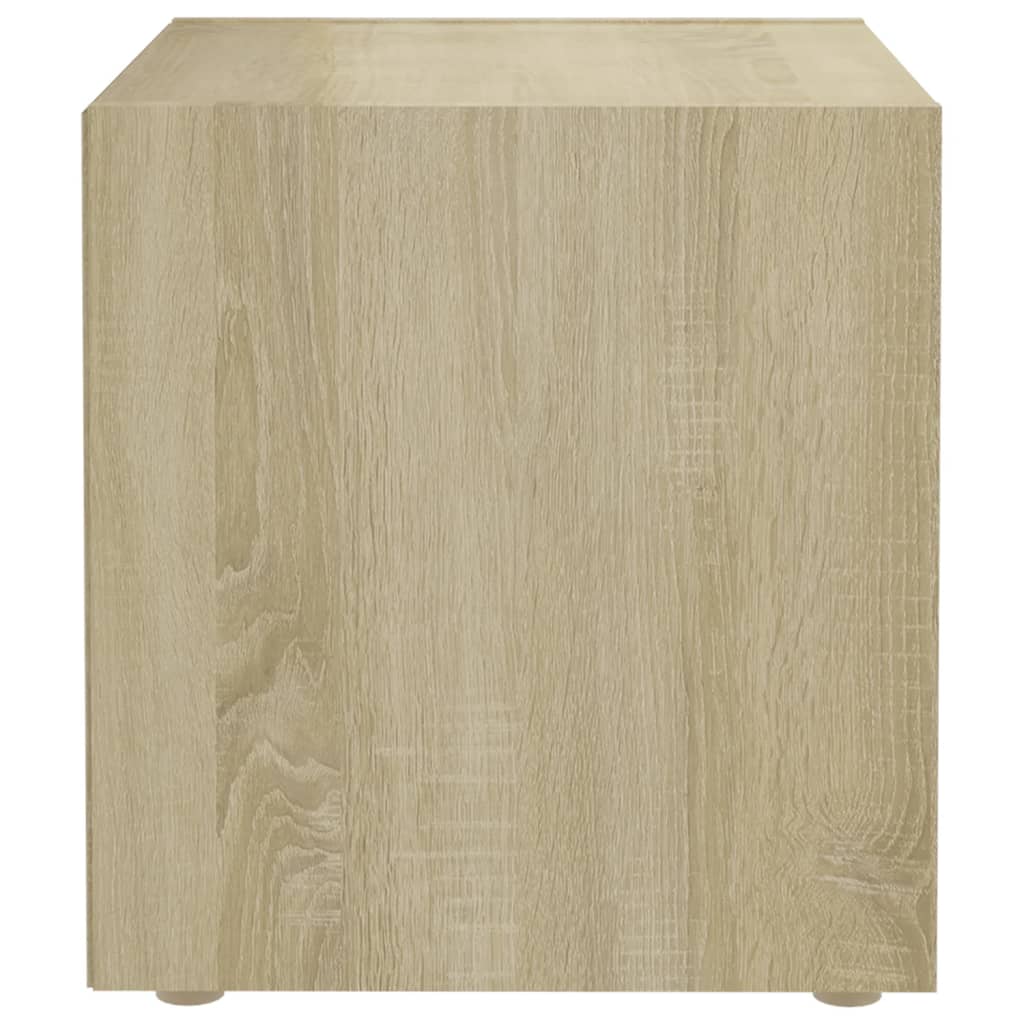 Mobile Porta TV Rovere Sonoma 37x35x37 cm in Legno Multistrato