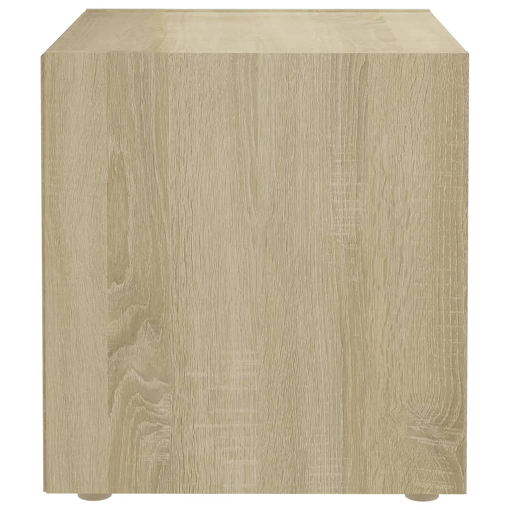 Mobili Porta TV 2pz Rovere Sonoma 37x35x37 cm Legno Multistrato