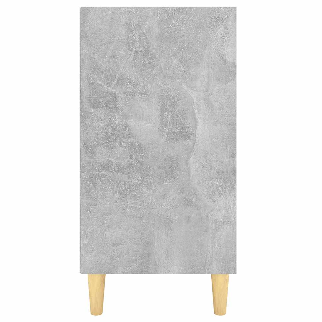 Credenza Grigio Cemento 103,5x35x70 cm in Legno Multistrato