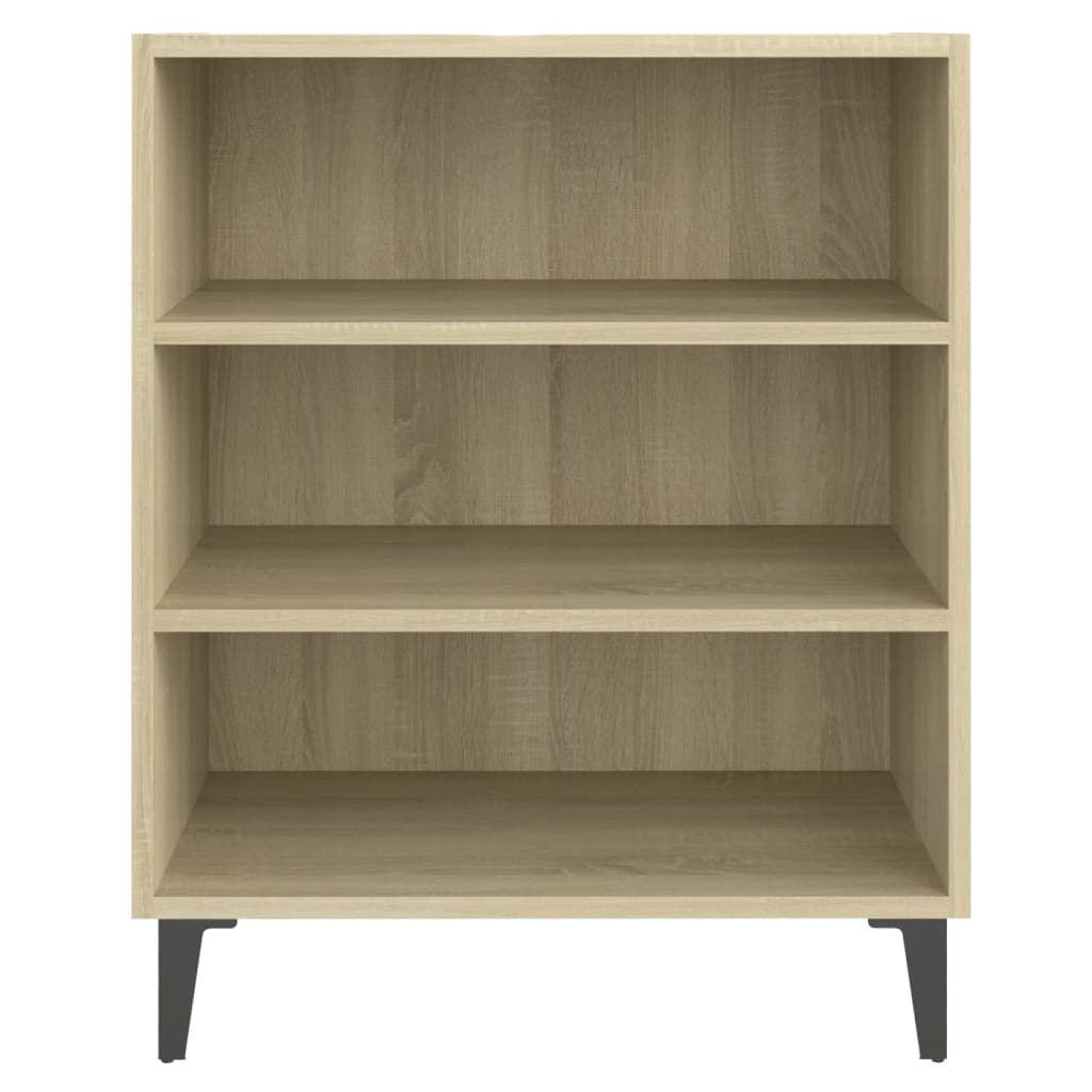 Credenza Rovere Sonoma 57x35x70 cm in Legno Multistrato