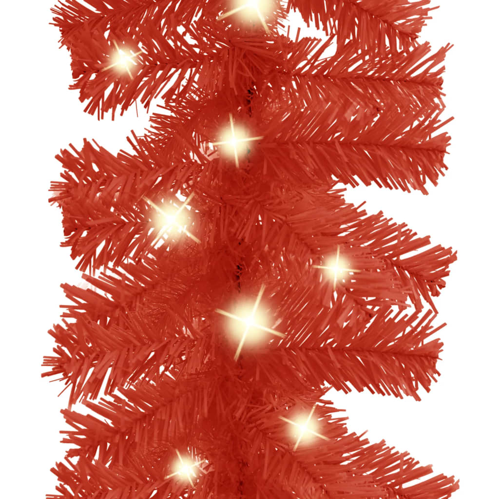Ghirlanda Natalizia con Luci a LED 5 m Rossa