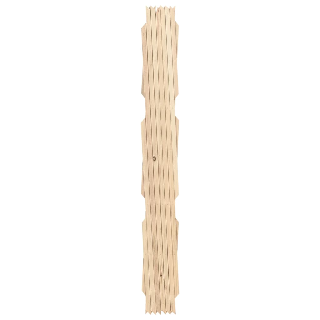 Recinzione a Traliccio 5 pz in Massello Abete 180x80 cm