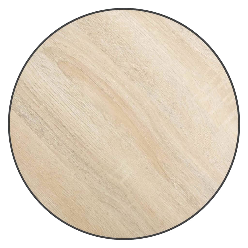Tavolino Rovere Sonoma Ø35 cm in MDF
