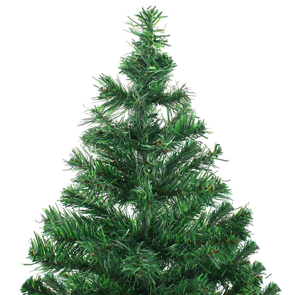 Set Albero Natale Artificiale con LED e Palline 120 cm 230 Rami