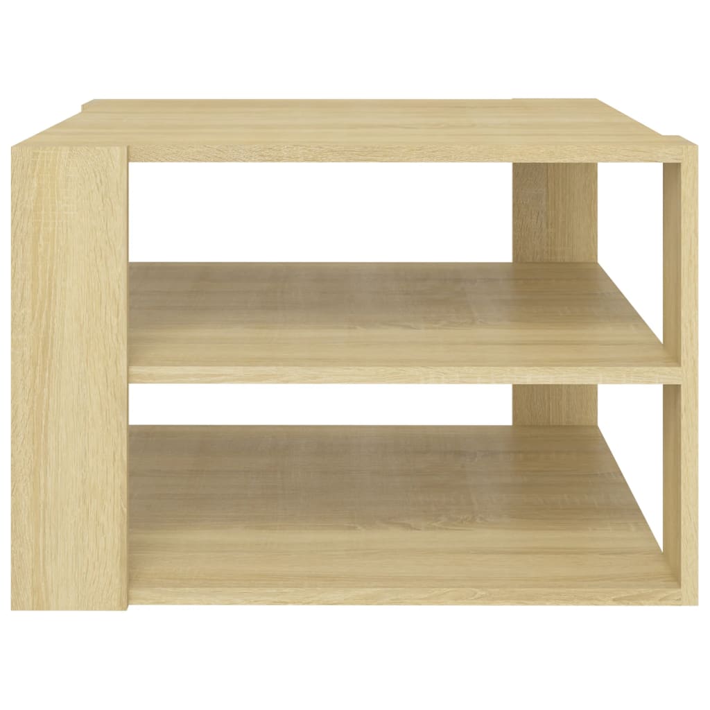 Tavolino da Salotto Rovere Sonoma 60x60x40 cm Legno Multistrato