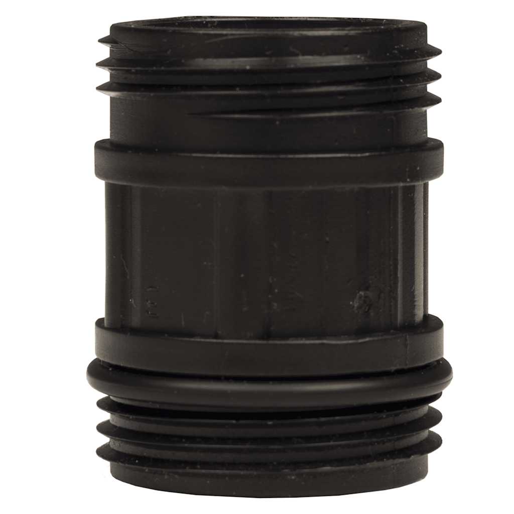 Tubo Aspirazione con Connettori in PVC Trasparente 1" 10 m PVC