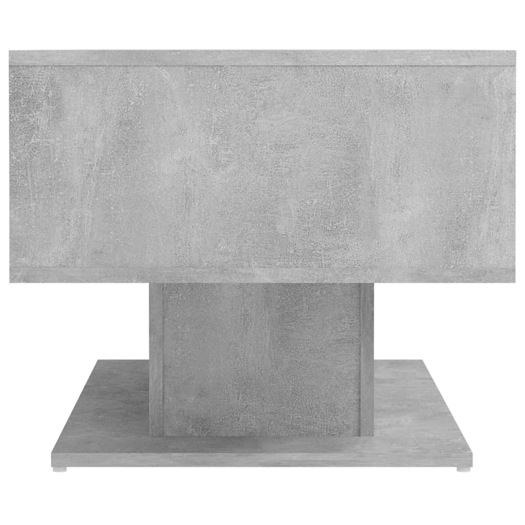 Tavolino Salotto Grigio Cemento 103,5x50x44,5 Legno Multistrato