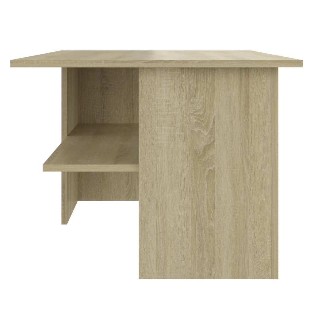 Tavolino Salotto Rovere Sonoma 90x60x46,5 cm Legno Multistrato