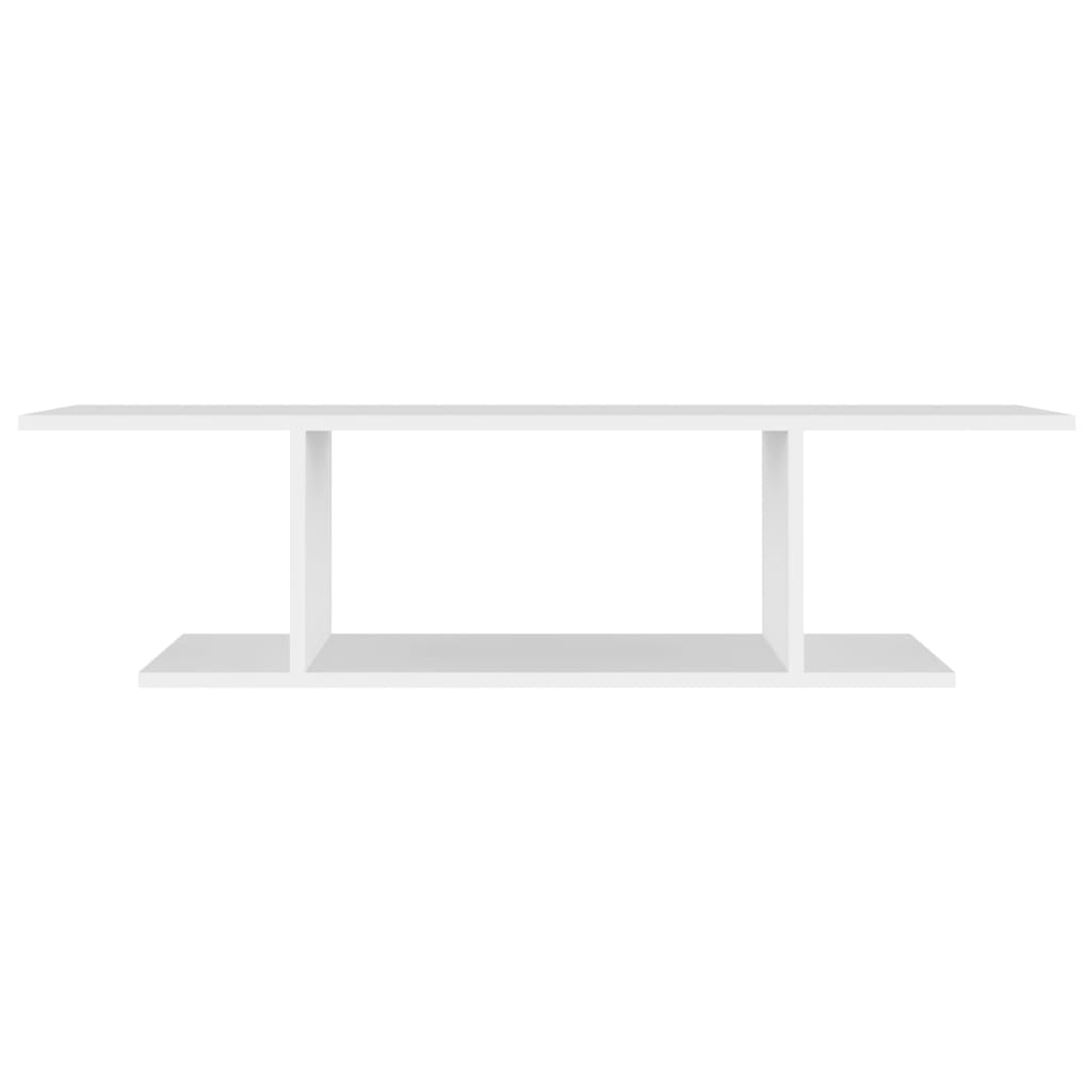 Mobile Porta TV a Parete Bianco 103x30x26,5 cm