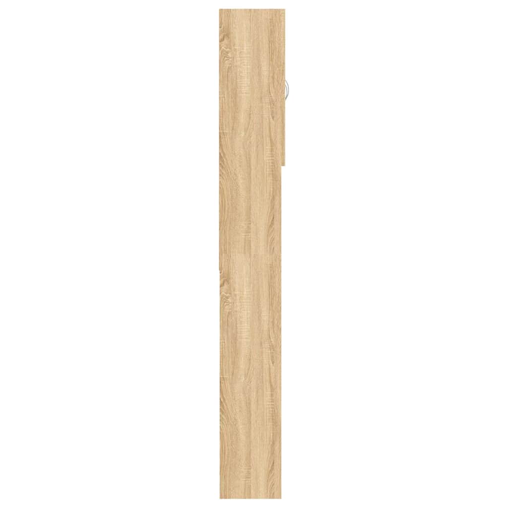 Mobile per Lavatrice Rovere Sonoma 64x25,5x190 cm