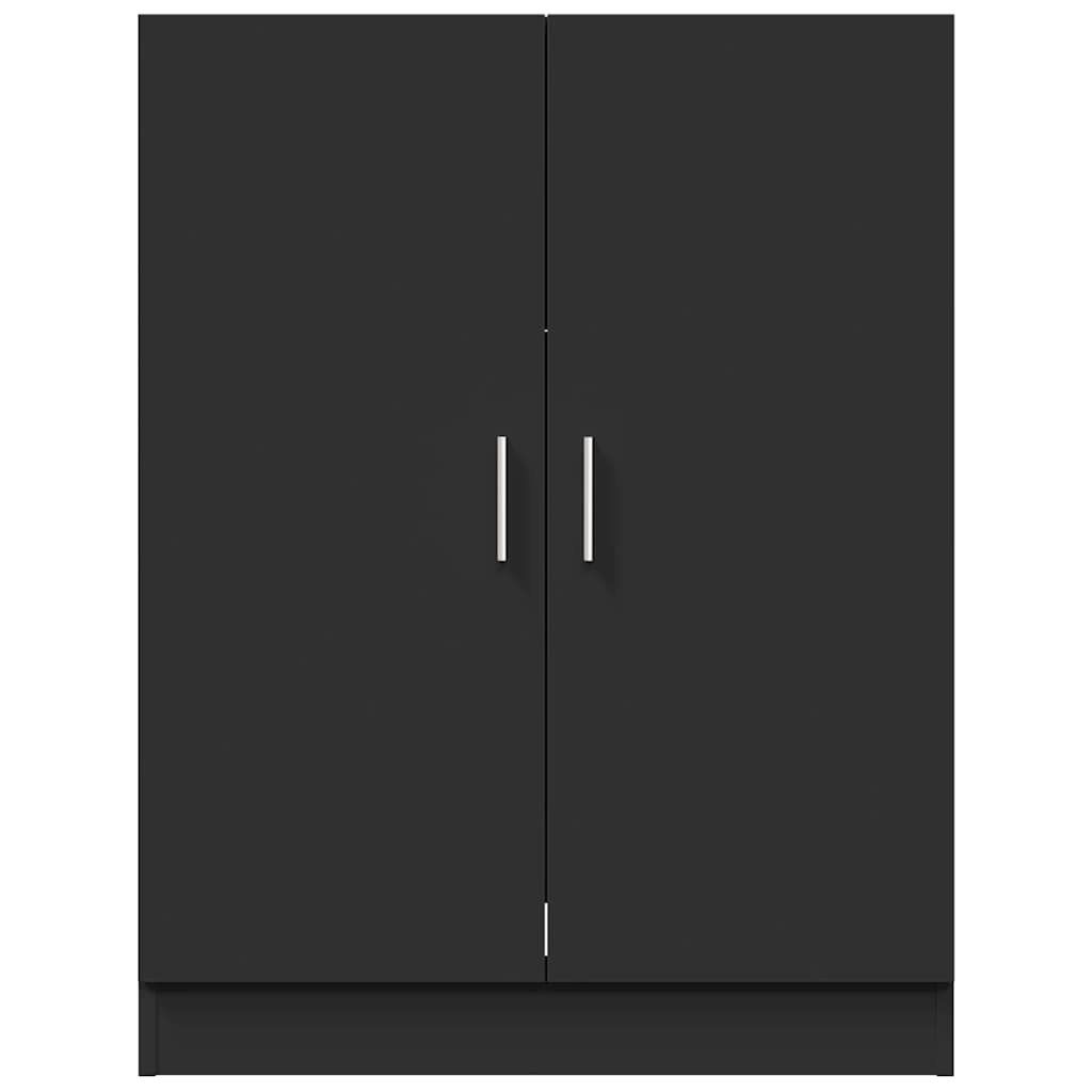 Mobile per Lavatrice Nero 71x71,5x91,5 cm