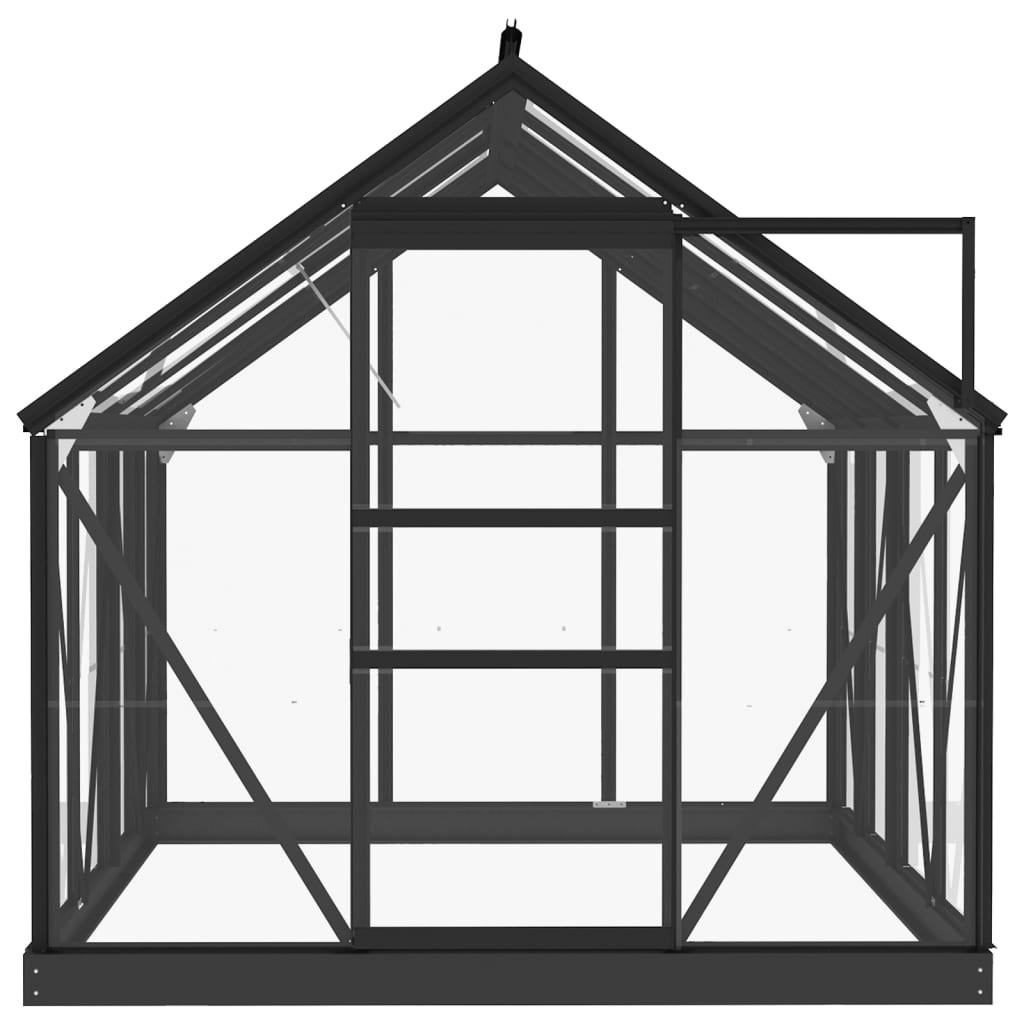 Telaio Serra con Base Antracite 155x103x191 cm in Alluminio
