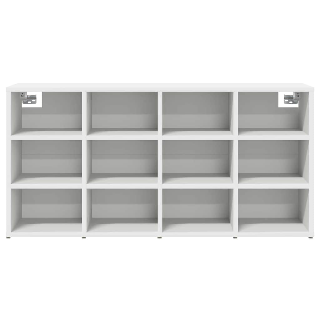 Mobile per scarpe Bianco 103 x 30 x 51 cm Legno multistrato