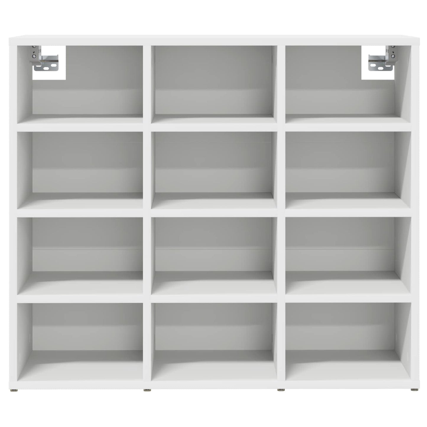 Mobile per scarpe Bianco 77,5 x 30 x 67 cm Legno multistrato