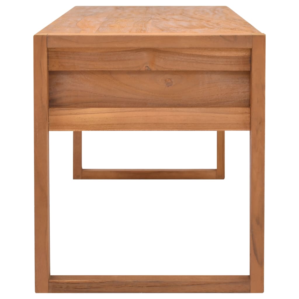 Mobile Porta TV 120x40x45 cm in Legno Massello di Teak
