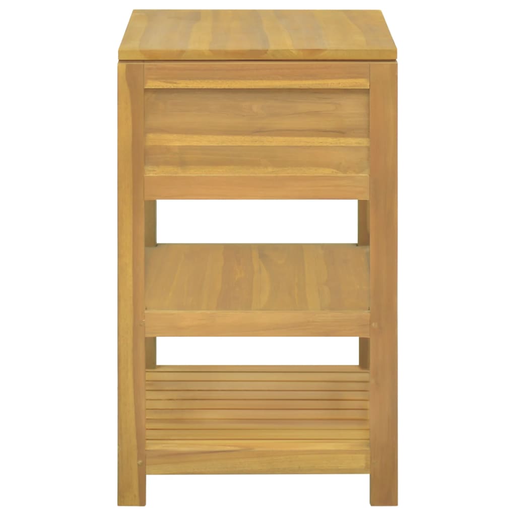 Mobile da Bagno 60x45x75 cm in Legno Massello di Teak