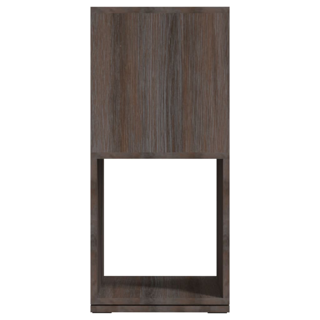 Armadietto Girevole Grigio Rovere 34,5x34,5x75,5cm Truciolato