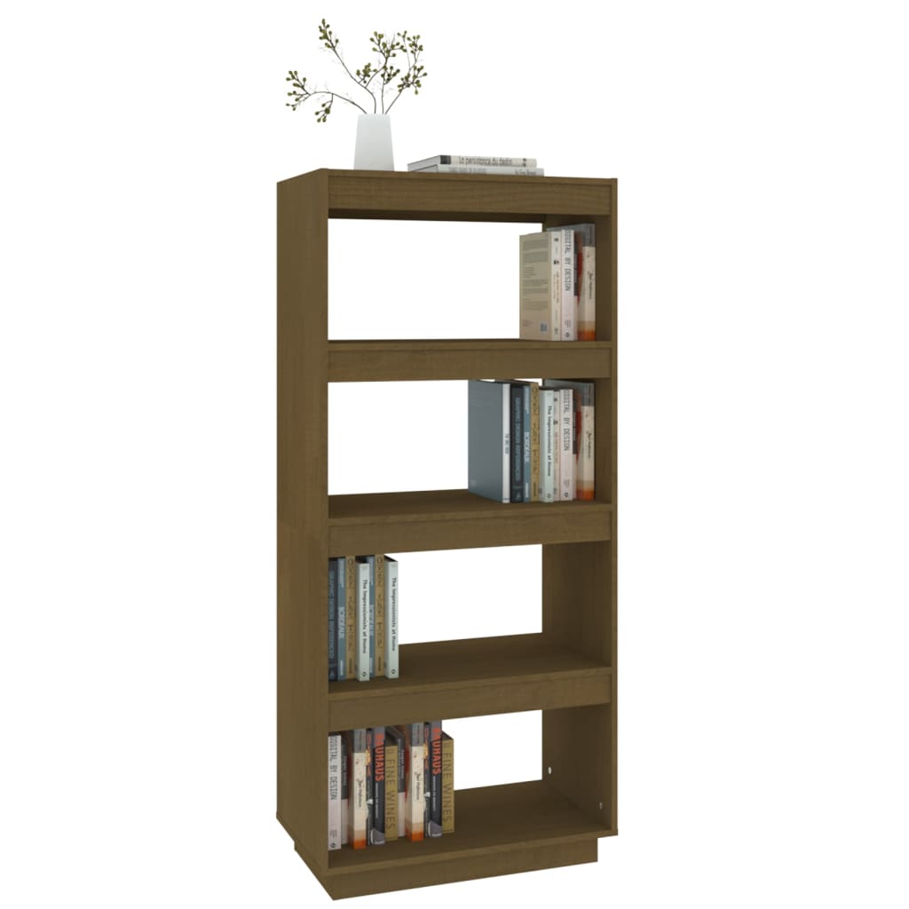 Libreria/Divisorio Ambra 60x35x135 cm in Massello di Pino