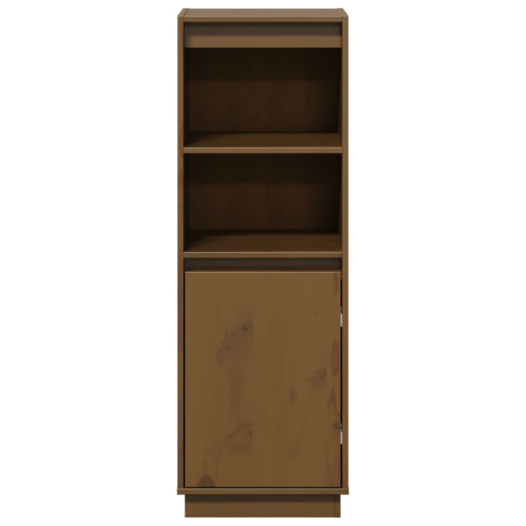 Credenza Ambra 37x34x110 cm in Legno Massello di Pino