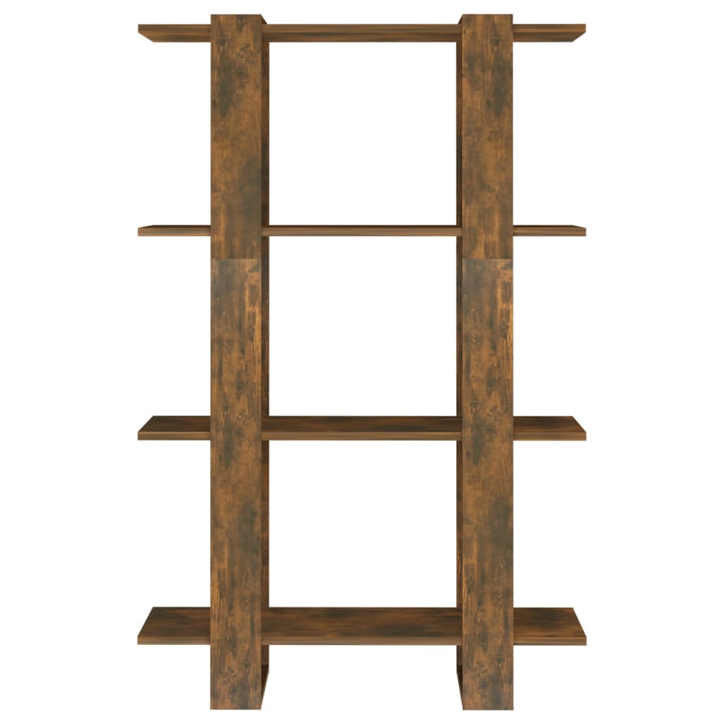 Libreria/Divisorio Rovere Fumo 80x30x123,5 cm