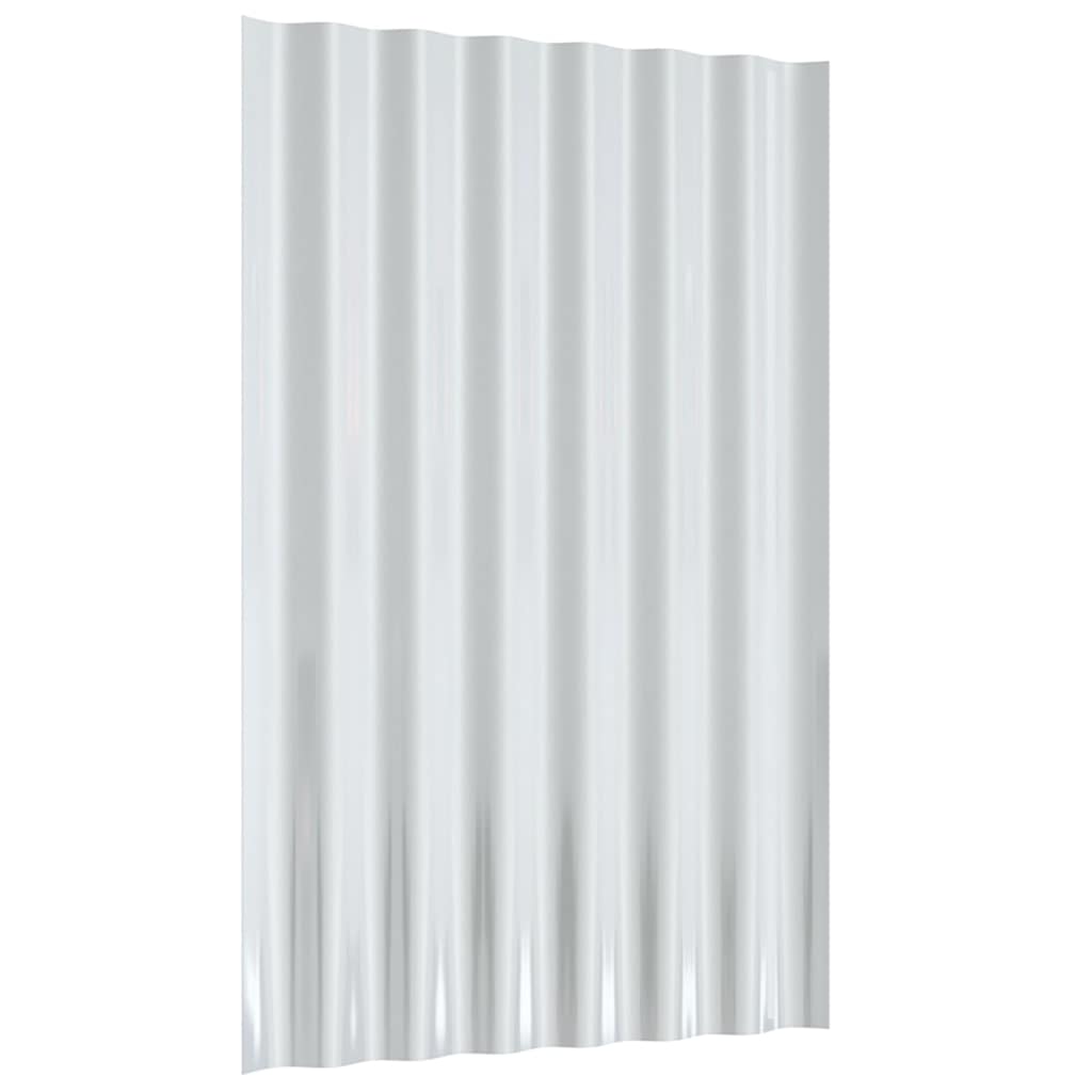 Pannelli Tetto 12 pz Acciaio Zincato Antracite 60x36