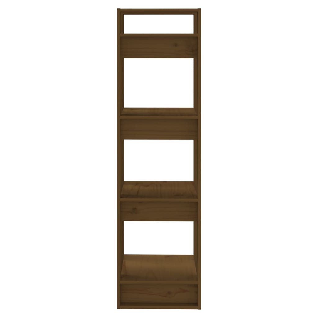 Libreria/Divisorio ambra 41x35x125 cm in Legno Massello