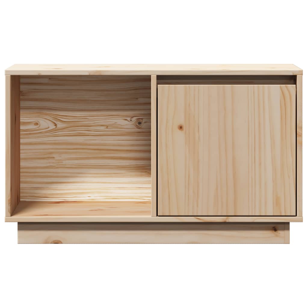 Mobile Porta TV 74x35x44 cm in Legno Massello di Pino