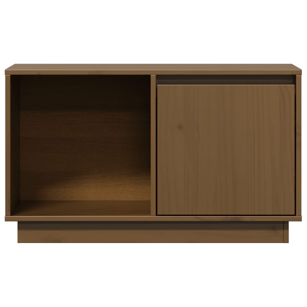 Mobile TV Ambra 74x35x44 cm in Legno Massello di Pino