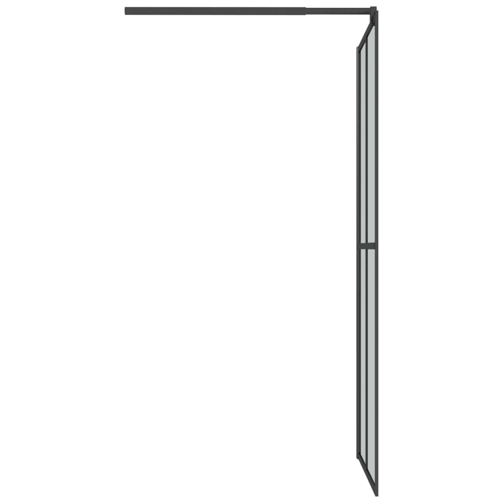 Cabina Doccia 118x190 cm con Vetro Temperato Scuro