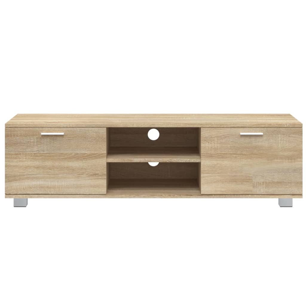 Mobile per TV Rovere Sonoma 140x40,5x35 cm Legno Multistrato