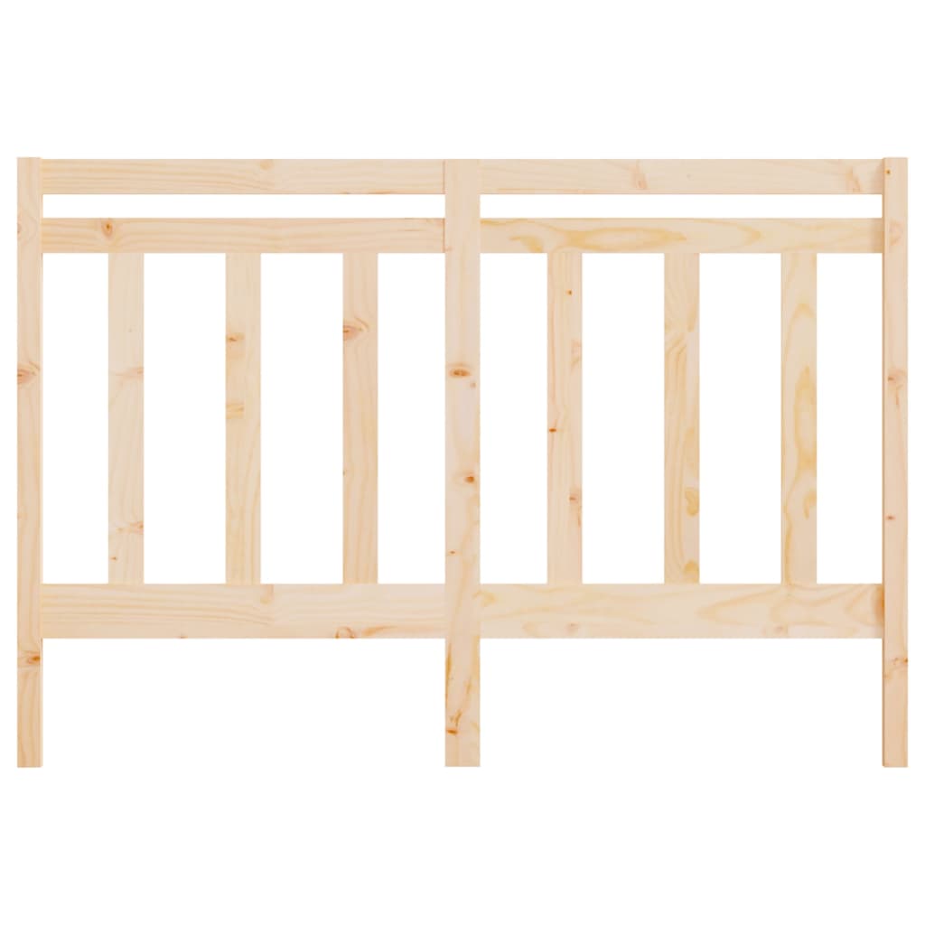 Testiera Letto 156x4x100 cm in Legno Massello di Pino