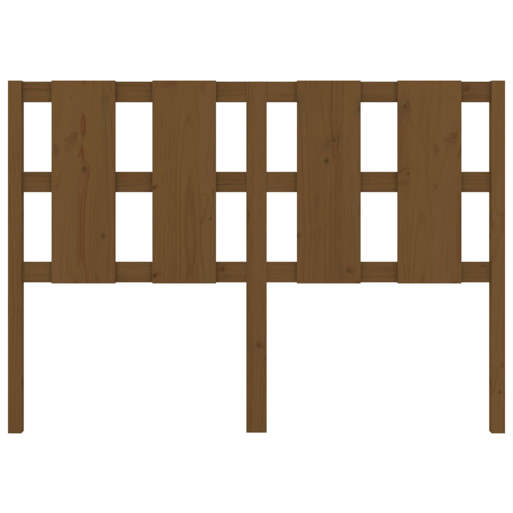 Testiera per Letto ambra 140,5x4x100 cm Legno Massello di Pino