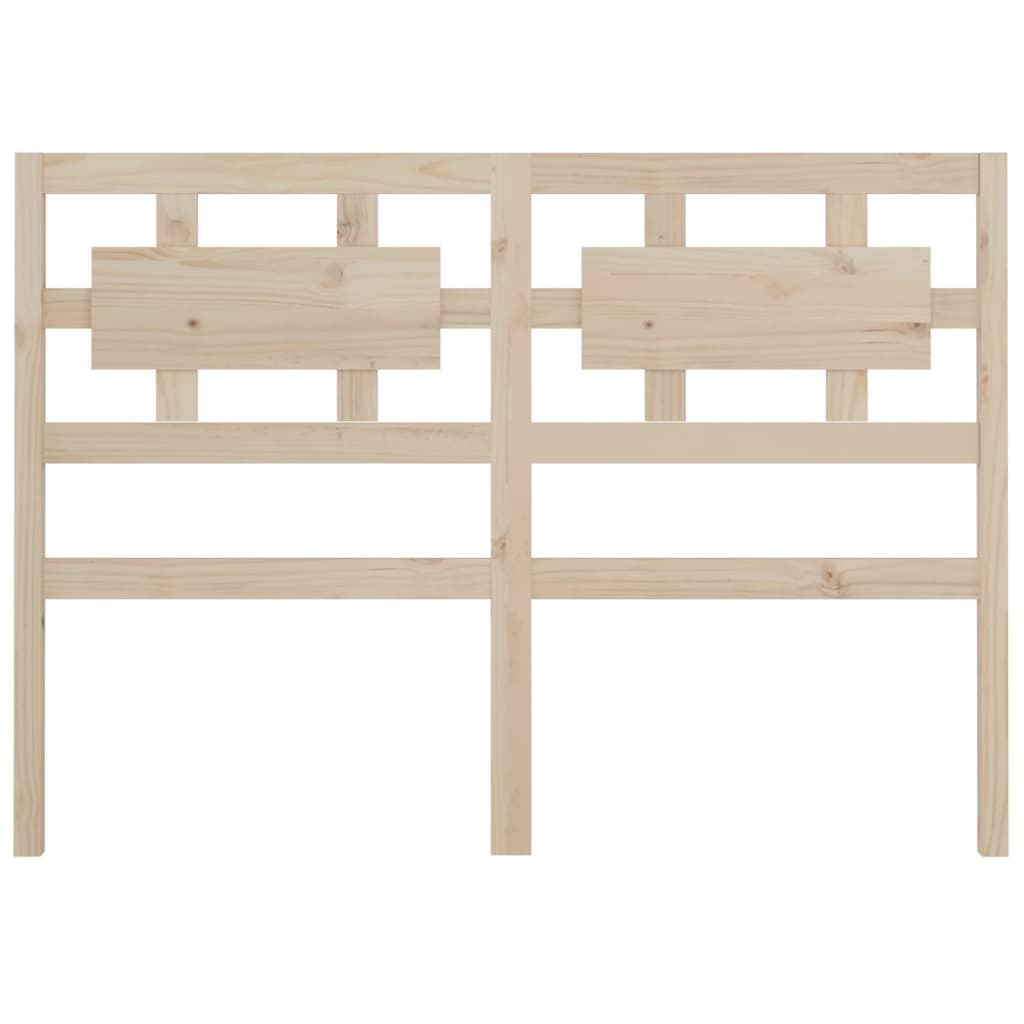 Testiera per Letto 185,5x4x100 cm Legno Massello di Pino