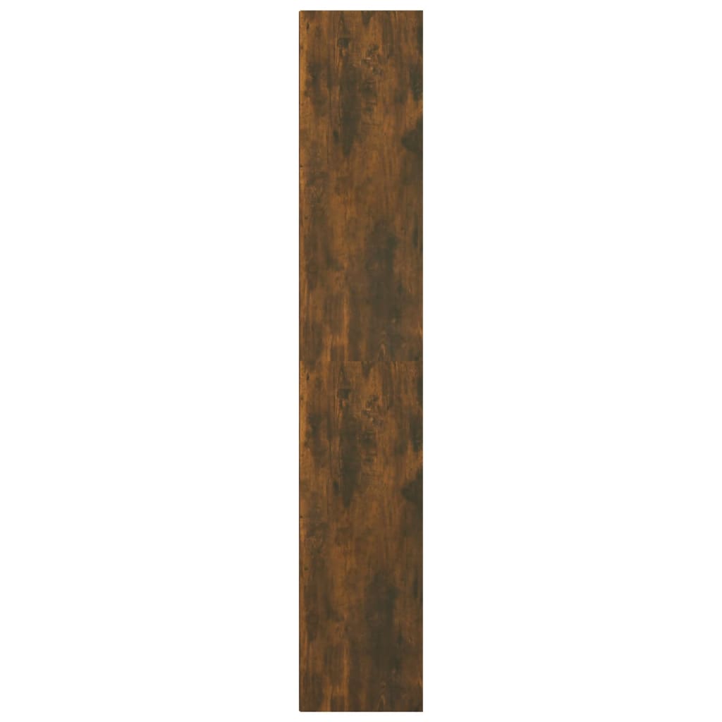 Libreria Rovere Fumo 36x30x171 cm in Legno Multistrato