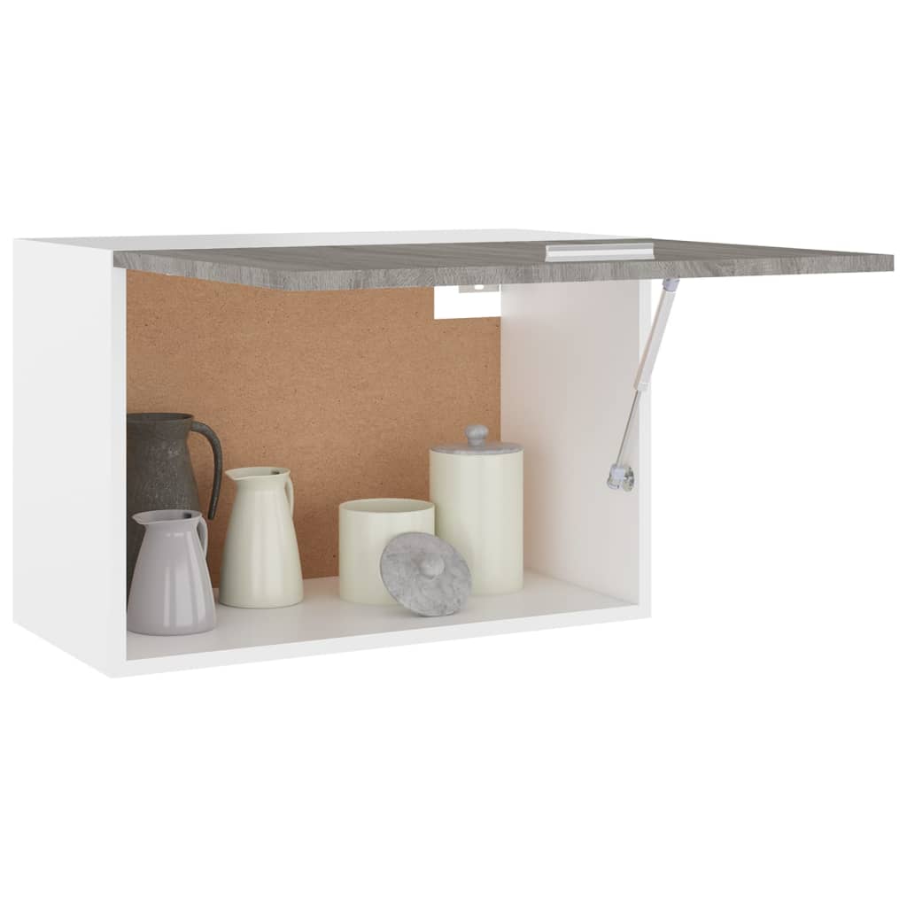 Mobile Pensile Grigio Sonoma 60x31x40 cm in Legno Multistrato