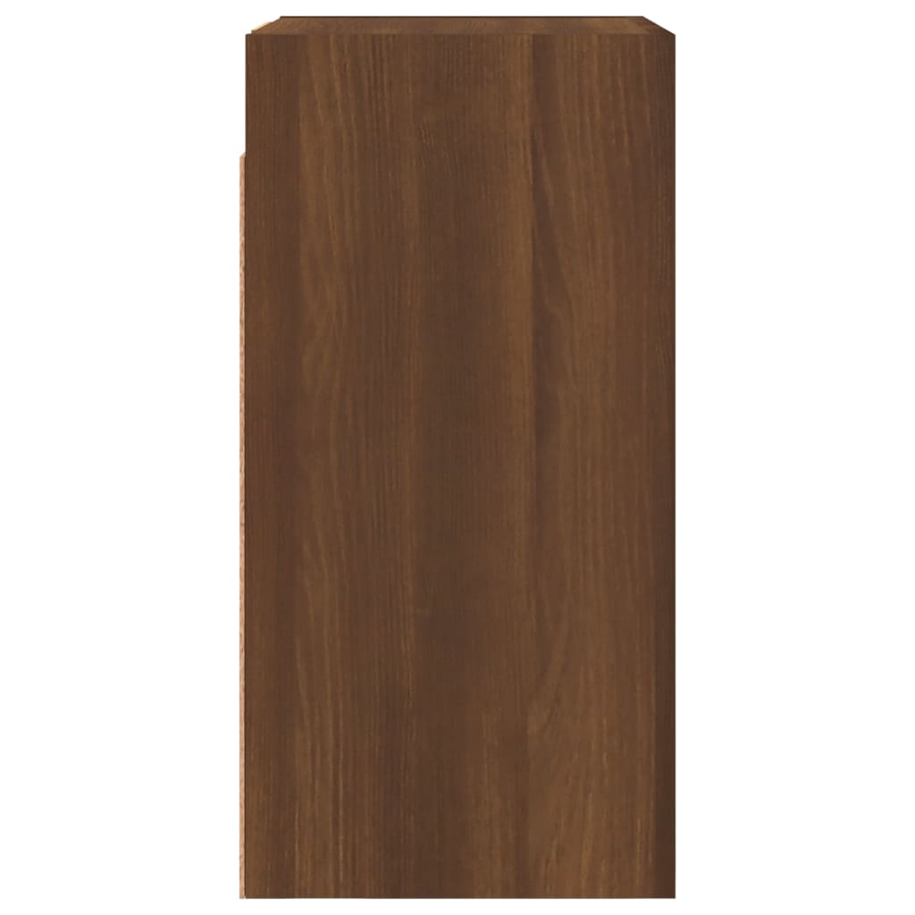 Mobile TV Rovere Marrone 30,5x30x60 cm Legno Multistrato