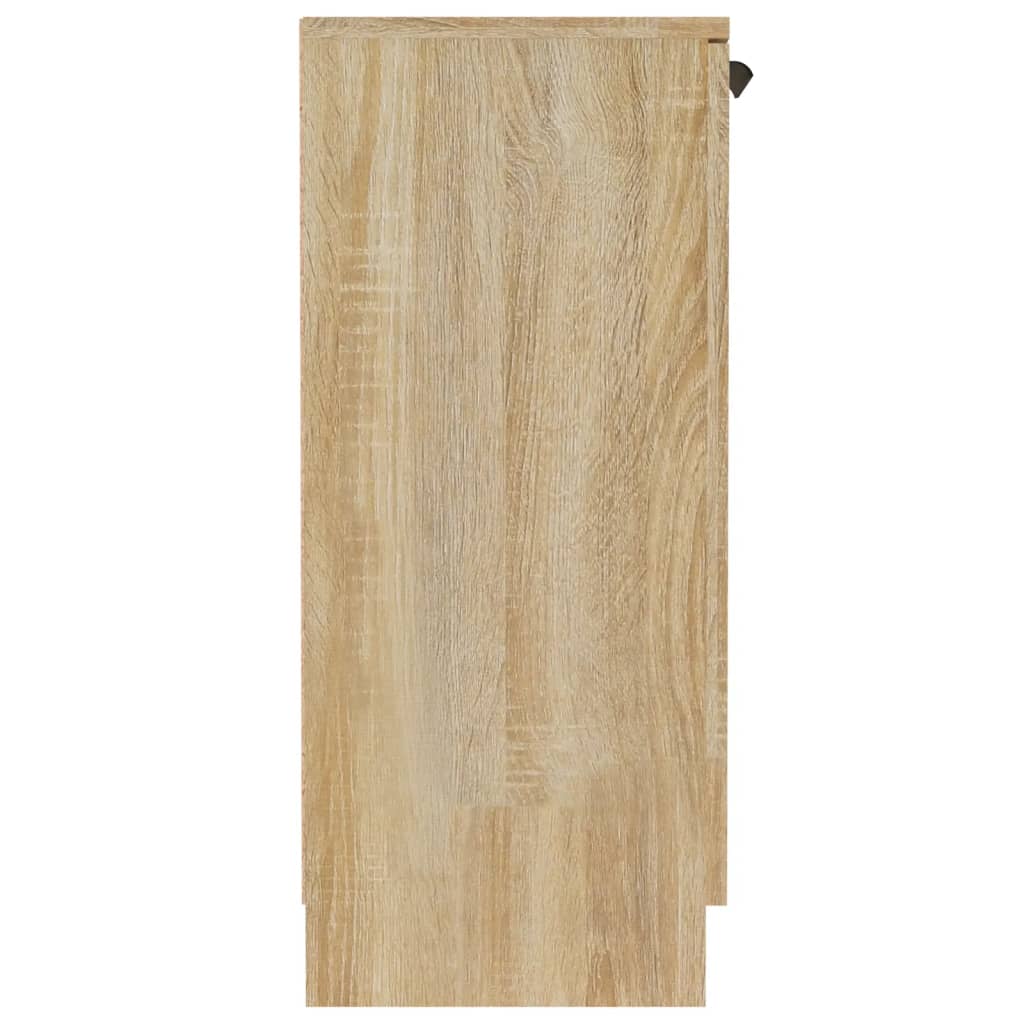 Credenza Rovere Sonoma 60x30x70 cm in Legno tecnico