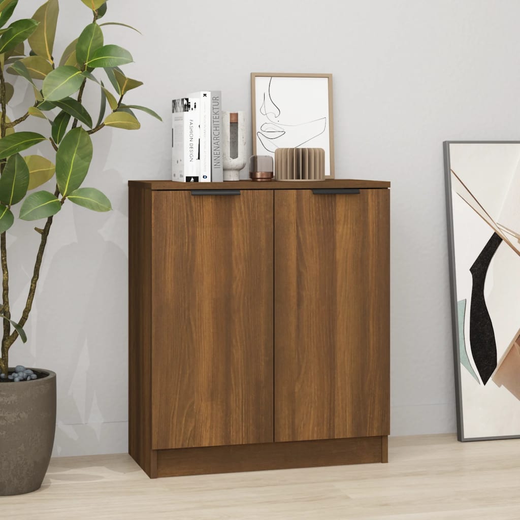 Credenza Rovere Marrone 60x30x70 cm in Legno tecnico