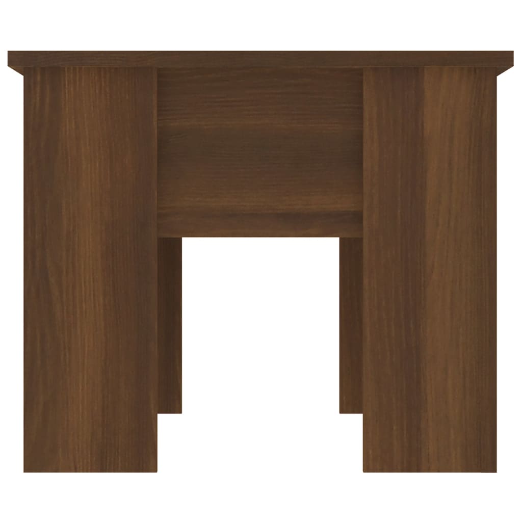 Tavolino da Salotto Rovere Marrone 79x49x41cm Legno Multistrato